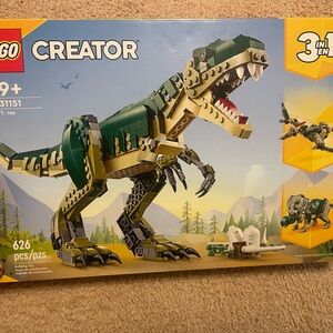 LEGO Creator Green and Tan Dinosaur Set